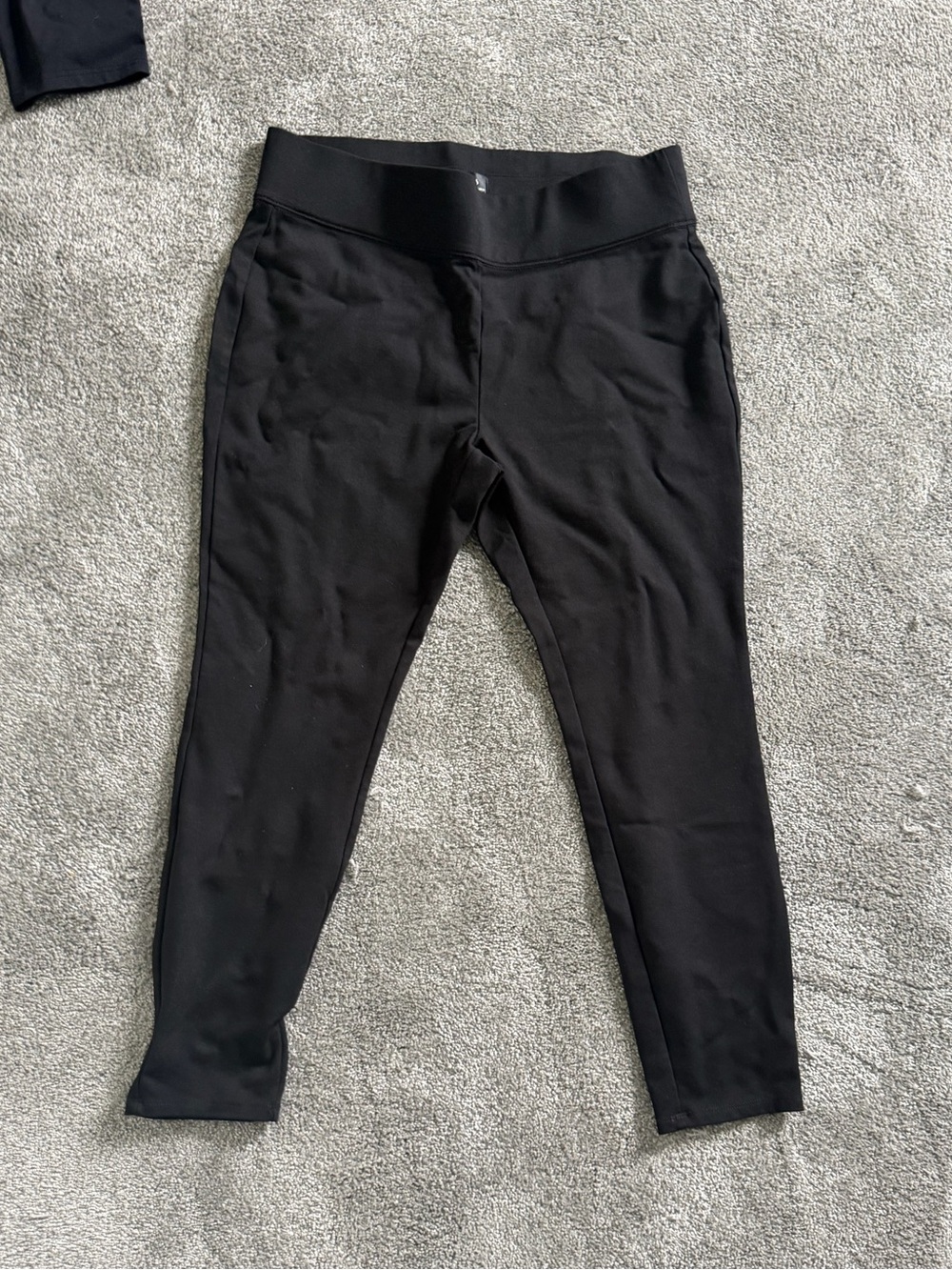 Dressbarn Women’s Pull On Black Legging Pants Size Large